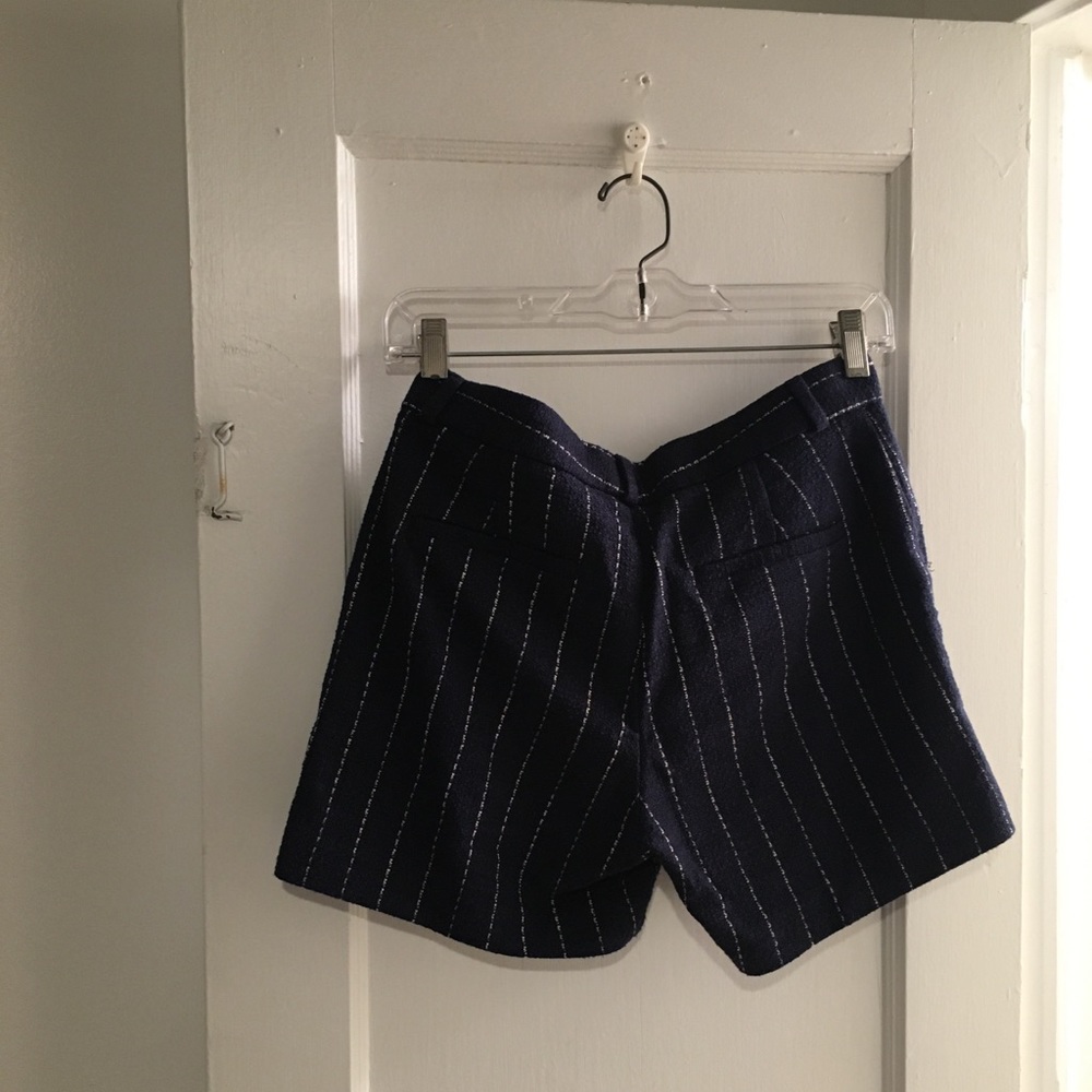 Navy shorts size 0